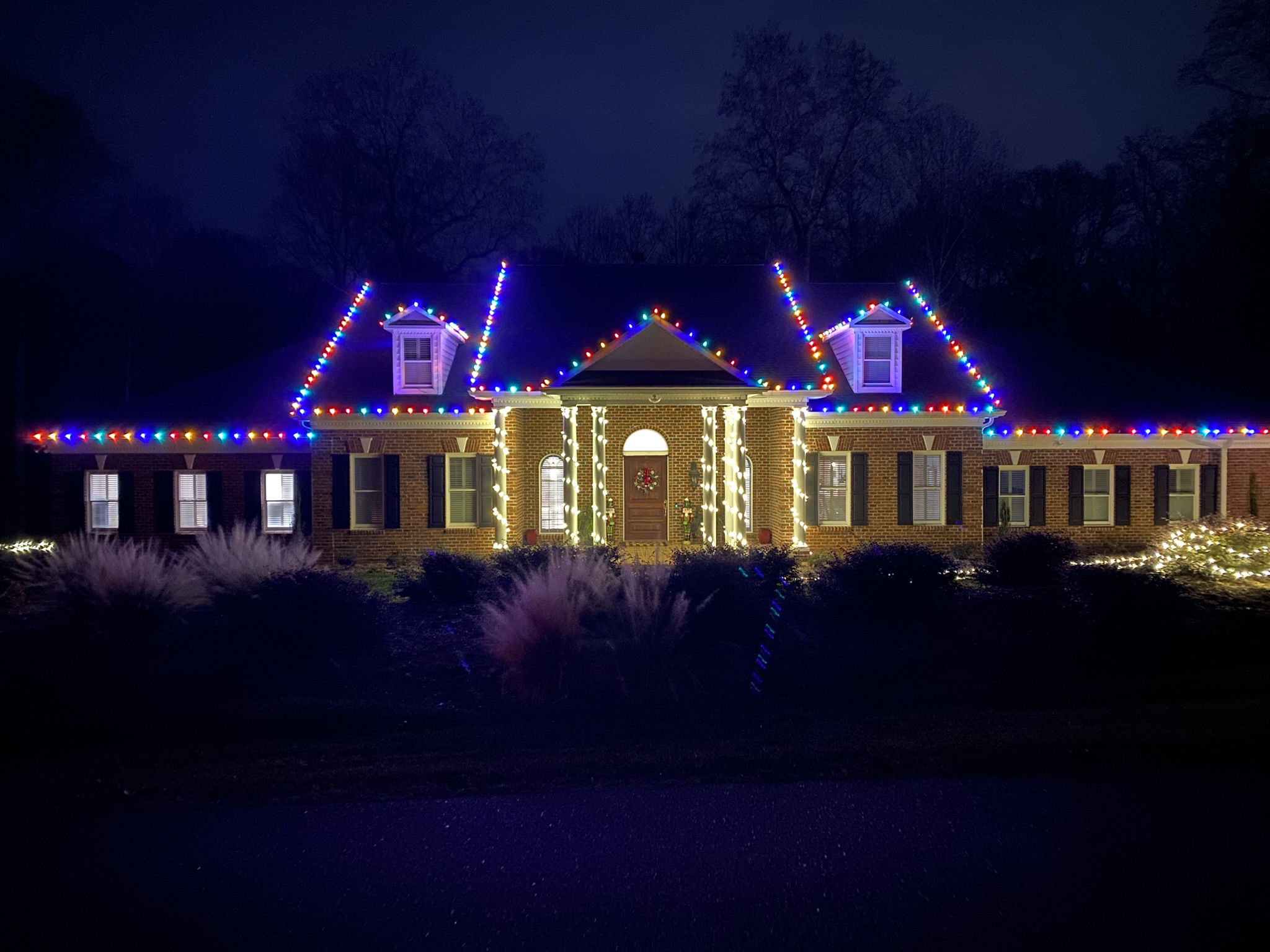 Professional Christmas lights Catawba County NC