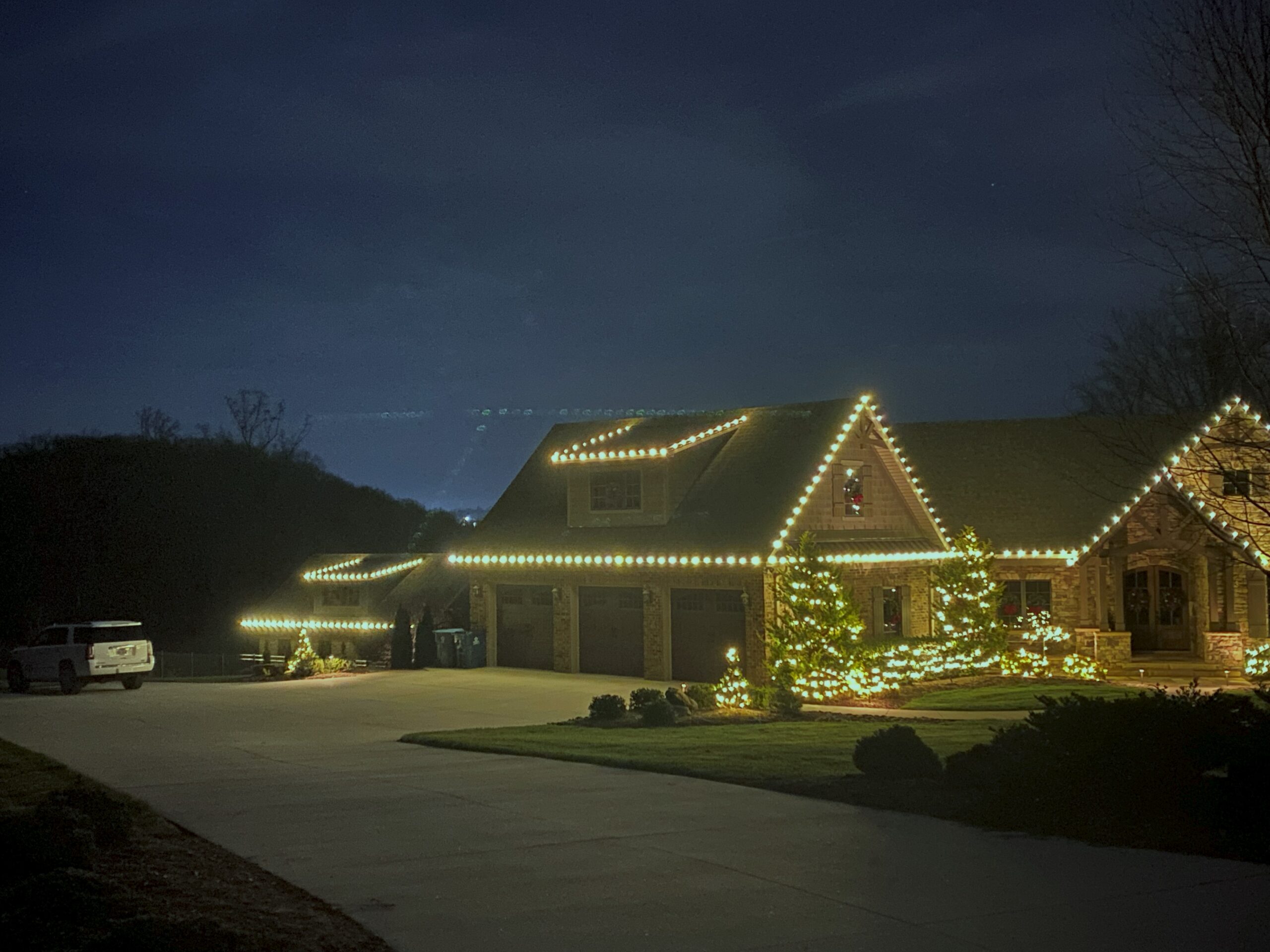 Professional Christmas lights Hickory NC 2025 season